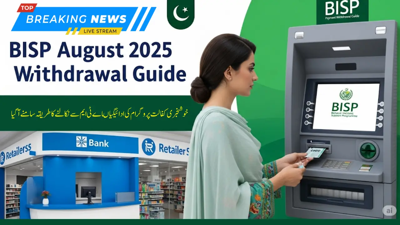 Know How to Withdraw Money From BISP August 2025 Your Friendly Guide