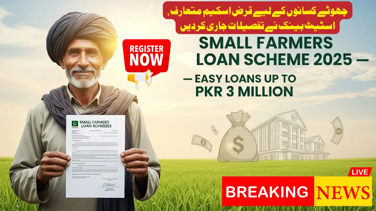 Small Farmers Loan Scheme 2025 Launch In Pakistan State Bank Issues Complete Details and User Guide